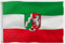 PHENO FLAGS Nordrhein-Westfalen Flagge 90x150cm - wetterbeständige Fahne mit Messingösen, 100% Polyester, robuste Doppelnaht & in lebendigen Farben - ideal für Flaggen-Liebhaber