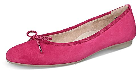 Paul Green Super Soft Ballerina - Rosa Fucsia Pelle Scamosciata
