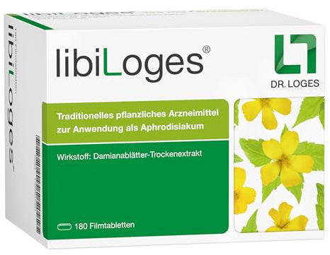 libiLoges - 180 Filmtabletten - zur Anwendung als Aphrodisiakum¹ | Traditionelles pflanzliches Arzneimittel¹