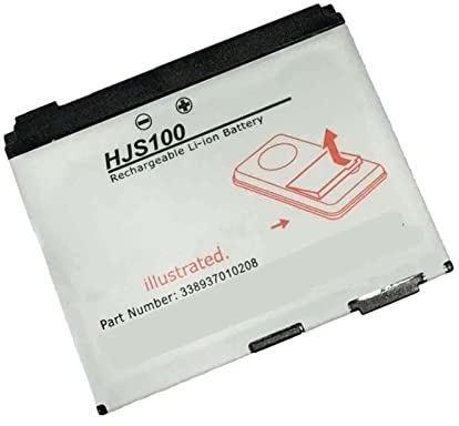 howtopfor 900mAh 3.7V HJS100 Akku Batterie ersetzen für HJS 100 HJS-100 Map Pilot 338937010208