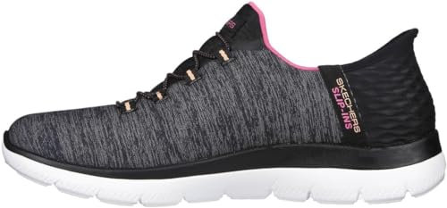 Skechers 31423-37, Zapatos Mujer, Negro Multicolor, 37 EU