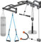 Kipika 121,9 cm Wandmontiertes Multifunktions-Kabelzugsystem Gym Kabelmaschine Lat-Pulldown-Aufsätze Heavy Duty Klimmzugstange DIY Home Gym Seilzug Seilmaschine Befestigungssystem Boxsack Aufhänger