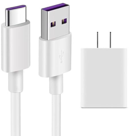 Charger Adapter Cable for JISULIFE Handheld Mini Fan, WiHoo Fan, CIVPOWER Neck Fan, HomeLifairy Fan, FrSara, Bladeless, SWEETFULL Replacement Personal Portable Fan Type-C Charging Power