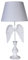 Tischlampe Engelsflügel Weiss Lampe 65cm ohne Leuchtmittel Shabby Chic Leuchte Flügel Engel cw615 Palazzo Exklusiv