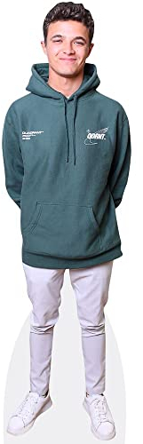 Lando Norris (Hoodie) Pappaufsteller mini