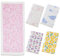 NOREN Japanisches Baumwollhandtuch Senshu (Osaka) Handtuch/Handtuch/Japanische Blume – 5 Arten Set/Hergestellt in Japan, 100% Baumwolle, schnell trocknend, saugfähig, ultraweich, dünn, traditionelles
