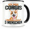 Samunshi® Corgi Tasse mit Spruch Ich mag Corgis Geschenk für Hunde Fans Kaffeetasse Lustige Tassen zum Geburtstag