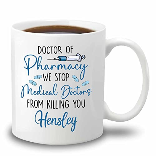 Tasse à café blanche en céramique personnalisée pour pharmacien, docteur de pharmacie We Stop Medical Doctors From Killing You