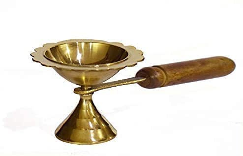 Sharvgun Diya-Set aus antikem Messing für Puja Zimmer – Diwali Diya – Diwali Dekorationen Artikel für Zuhause und Diwali Geschenke