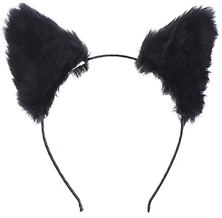 Beaupretty Kuscheltier Fuchs-Katzenohren-Stirnband Fuchsohren-Haarband Wolfsohren-Stirnbänder Plüschtier-Ohren-Stirnband Für Halloween Weihnachten Geburtstag Kostüm Haarspangen Für Damen