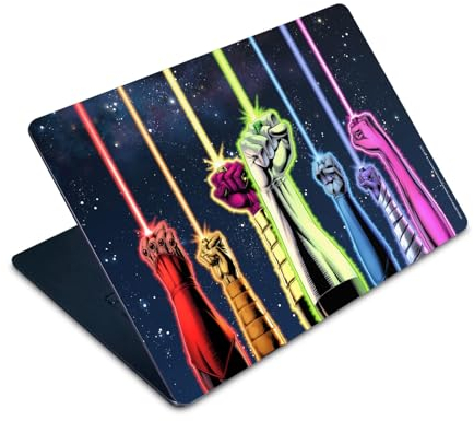 Head Case Designs Offizielle Green Lantern DC Comics Power Ringe Comic Buch Umschlag Vinyl Haut Aufkleber Abziehbild Abdeckung kompatibel mit Apple MacBook Air 15 M2 2023