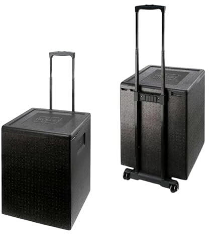 ZStyle Thermobehälter aus EPP mit Deckel – Thermo-Trolley – isoliert – Kühlbox – professionell – Isolierung für heiße und kalte Lebensmittel – Catering – Isolierbox – Liter