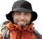 TOP-EX wasserdichte Regenhüte für Herren & Damen, Allwetter Outdoor Safari Hut faltbar, UPF 50 Golf Eimer Sonnenhüte zum Angeln, Wandern, Trekking, verstellbar & Winddicht XXL/3XL Schwarz