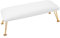 Nail Arm Rest, Soft PU Leather Manicure Hand Rest, Professional Salon Nail Art Cushion for Nails, Suitable for in Nail Pads, Nail Stands, Technician Tables, Nail Art, Leather Anti Slip Tables (White)