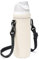 Linkidea Water Bottle Carrier with Strap Compatible with Owala FreeSip 24oz, Twist 24oz, Potter 24oz Water Bottle, Neoprene Waterbottle Sling Bag Holder, Shoulder Strap, Off White