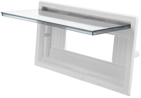 HAWILLOSCH Sicherungskasten Abdeckung Schutzverteilerkasten Stromverteiler Aus Langlebigem Kunststoff Für Innen Und Außenbereich Mit Einfachem Montagedesign Geeignet Für Wohnhäuser Und Betriebe