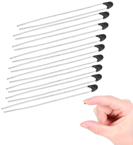 lvifloae 10 MF52 NTC-Thermistor-Präzisions-Temperatursensoren mit 30-mm-Kabel. Einfach zu verwenden und leicht zu verarbeiten (10K-B3470-L30)