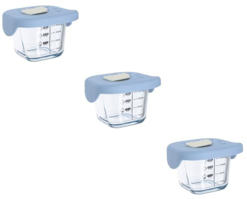 KOMBIUDA 3 Cuencos Pequeños Para Sopa Con Tapa Caja Para Guardar Aperitivos Recipiente Decorativo Para Guardar Alimentos Para La Familia.