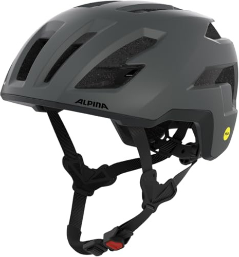 ALPINA Taunus Gravel MIPS Helm 2025 Midnight Grey matt, 52-56