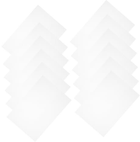 Generisch 25 Blatt Blätter Laminierte Selbstklebende Folie Holografisches Laminat Klares Papier Selbstklebende Laminiertaschen Selbstklebendes Vinyl Film Silikonöl-trägerpapier Transparent