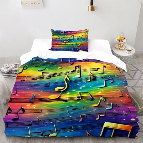 SOJFGSNAJ Phonetic Illustration Bettwäsche-Sets Kinderbettwäsche-Set Reißverschluss Mit Kissenbezügen Für Jungen Und Mädchen,Kinder Single（135x200cm）