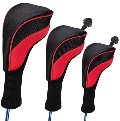 RuiJOTWAT Set di 3 Pezzi di Copri Mazze da Golf