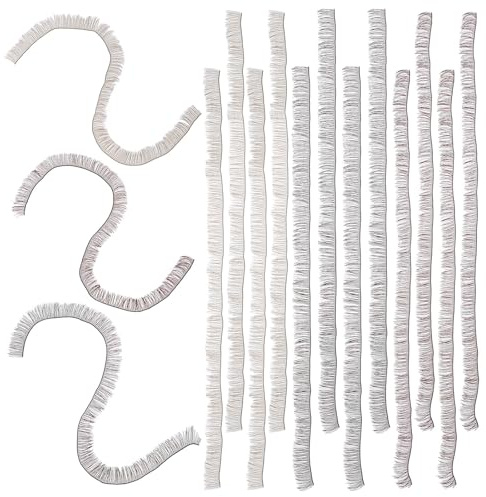 HAPINARY Künstliche Puppen aus Nylon und Pa Falschwimpern 15 Stück zum Basteln und Dekorieren für Realistische Puppenaugen von Reborn Puppen im Selbstgemacht Bereich