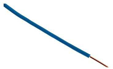 Zenitech - Cavo Di Alimentazione Elettrica H07V-U 2,5mm² - Conduttore Monofilo Isolante PVC - Ideale Per Collegamenti Interni Residenziali - Blu - 10m