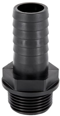 REKUBIK Schlauchtülle Außengewinde x Tülle Größe 1 AG x 20mm (25/32)