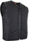 MDM Textil Bikerweste (Winddicht und Wasserabweisend), Schwarz, Herren (Gr. L)