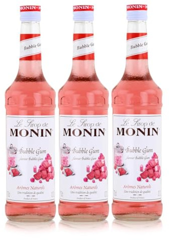 Bubble Gum-Sirup, 700 ml 3er Pack