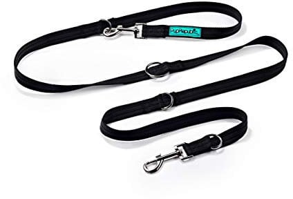 Multifunction Double Ended Lead for Dogs - For Training, Close Control and Walking Two Dogs