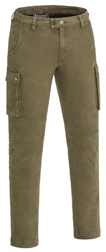 Pinewood Herren Serengeti Hose - Outdoorhose Herren - bequem und vielseitig mit hohem Baumwollanteil für EIN angenehmes Tragegefühl, mit vielen praktischen Taschen