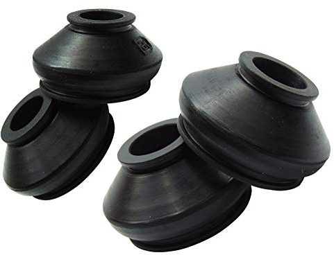 4 x hochwertige Gummi-ATV-A-Arm-Kugelgelenk und Spurstangenkopf, Staubschutzkappe.