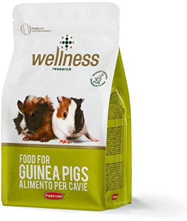 Padovan Mangime 1 kg Pellet Completo alimento per Porcellini d'India cavie Wellness