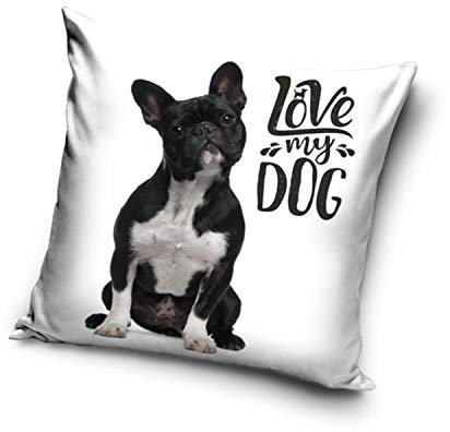 Une Hunde oder Katzen Motiv Kissenhülle Kissenbezug 40x40 cm (PNL191340)