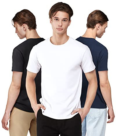T-Shirt Uomo | Pacchi Risparmio | 100% Cotone | Pacco Tshirt Manica Corta | Magliette Basic | Casual - Palestra - Sportivo - Urban | Multipack Idea Regalo | Pack 2 | Pack 3 | Pack 5 | No Logo