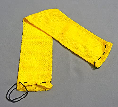 High Tech Diving Filet pour bouteilles de plongée Jaune 140 mm