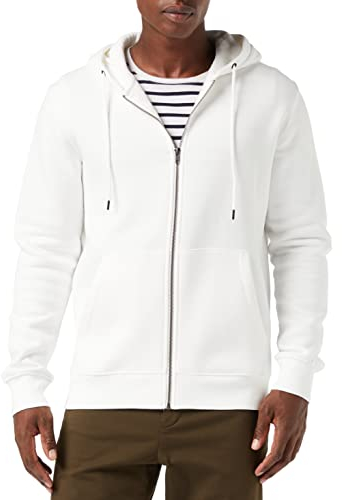 JACK & JONES JJESTAR Basic Sweat Zip Hood Noos Blouson À Capuche, Cloud Dancer, XL Homme
