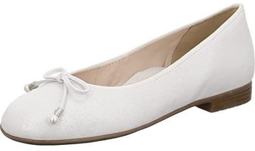 ara Damen Sardinia Ballerinas, Offwhite, 42.5 EU