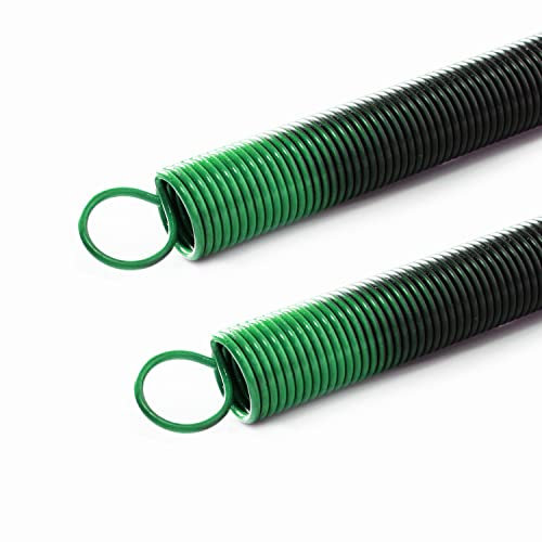 Aopin 1 paire de ressorts d'extension de porte de garage de rechange très résistants, noir, 54,4 kg