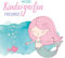 Meine Kindergartenfreunde Buch: Meerjungfraue Freundschaftsbuch Mädchen I Kindergartenbuch Freundebuch Kindergarten Meerjungfrau I Freundebuch für ... I Freunde Buch Mädchen
