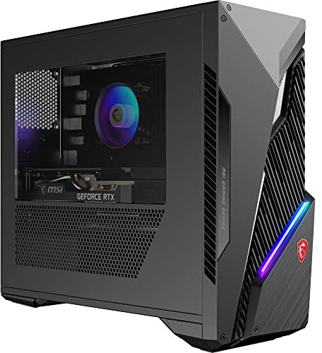 MSI MAG Infinite S3 13NUE-837IT Gaming PC - Intel Core i7-13700F CPU, RTX 4070 GPU, 16GB DDR5 RAM, 1TB PCIe 4.0 NVMe SSD, Dissipazione ad aria, 80+ Gold PSU, Wi-Fi 6E - Windows 11 Home