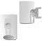 shinar Lot de 2 Supports muraux en métal compatibles avec Sonos Era 100, pivotant jusqu'à 360°, inclinable -70°/+70°, pivotant à 70° (Gauche/Droite) avec Gestion des câbles Blanc