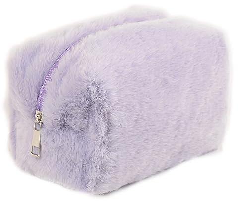 Kosmetiktasche Damen Reise Zubehör Kosmetiktasche Multifunktionale kulturbeutel Tragbare Reisekulturtasche, Makeup Organizer Reisetasche mit Reißverschluss für Toilettenartikel für Frauen (lila)