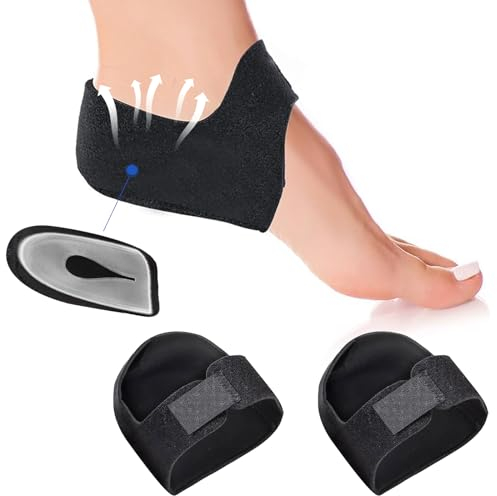 1 Pair Talonnette Epine Calcaneenne Protege Talon Chaussures Protège Talon Silicone Semelle Epine Calcaneenne Pour Homme et Femme Protection Anti Douleur du Talon (L 40-46) (Neuer Stil L)