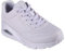 Skechers Damen UNO Sneaker, Lavendel, 40 EU