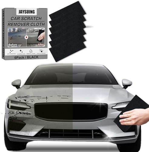 Nano sparkle tuch - 6 Stück magische Nano-Glittertücher zum Entfernen und Reparieren von Autokratzern, Nano Magical Cloth Car Scratch Remover für kleine Kratzer, Lackpflege, Autoreinigung-B