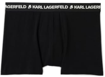 Karl Lagerfeld Herren Logo Trunk Set (3 Pack) Schwarz M