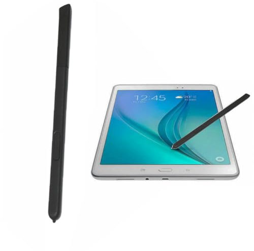 Penna di input tablet per Samsung Galaxy Tab A9.7 Touch Pen Stylus P550 555 P350 Penna da disegno Supporta la sostituzione di pennini penna stilo (nero)